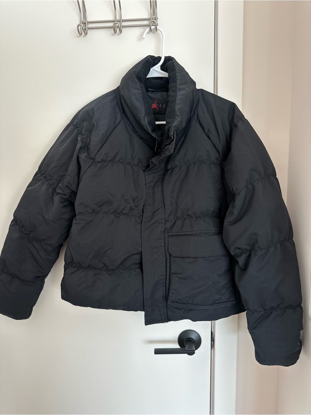 Women’s Black Puffer Jacket - Jordan